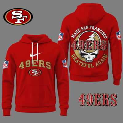 San Francisco 49ers | Premium NFL Grateful Again Hoodie