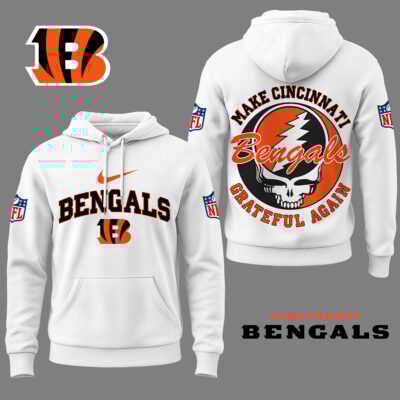 Cincinnati Bengals | Premium NFL Grateful Again Hoodie