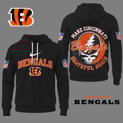 Cincinnati Bengals | Premium NFL Grateful Again Hoodie