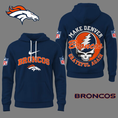 Denver Broncos | Premium NFL Grateful Again Hoodie