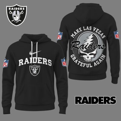 Las Vegas Raiders | Premium NFL Grateful Again Hoodie