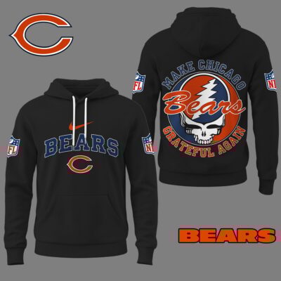Chicago Bears | Premium NFL Grateful Again Hoodie