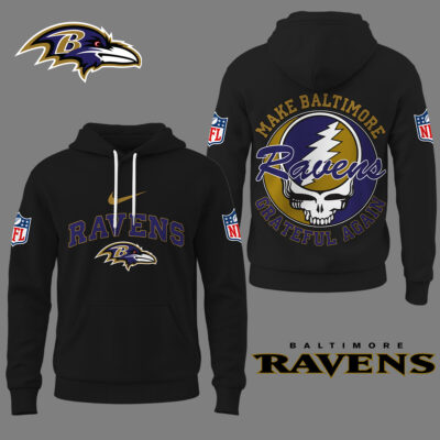 Baltimore Ravens | Premium NFL Grateful Again Hoodie