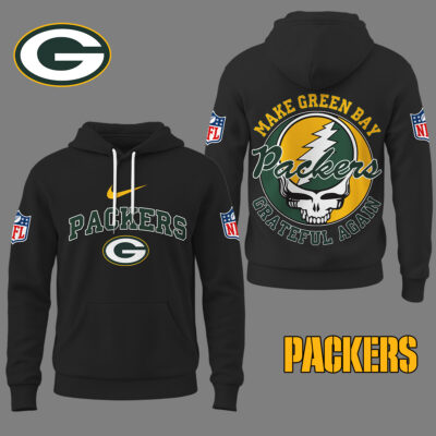 Green Bay Packers | Premium NFL Grateful Again Hoodie