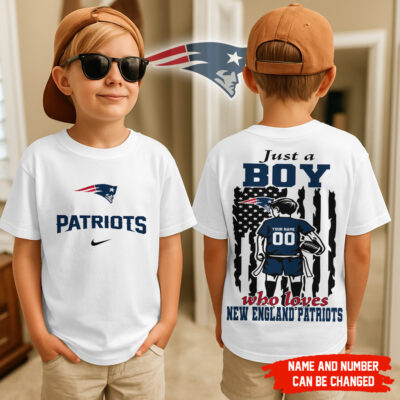 New England Patriots | Premium NFL Football Team Boy Fan Kid Shirt