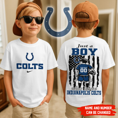 Indianapolis Colts | Premium NFL Football Team Boy Fan Kid Shirt