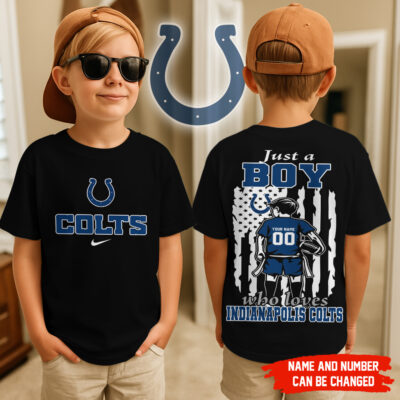 Indianapolis Colts | Premium NFL Football Team Boy Fan Kid Shirt