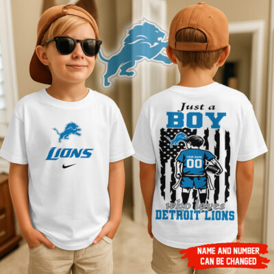 Detroit Lions | Premium NFL Football Team Boy Fan Kid Shirt