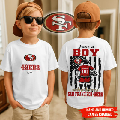 San Francisco 49ers | Premium NFL Football Team Boy Fan Kid Shirt
