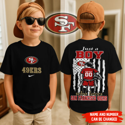 San Francisco 49ers | Premium NFL Football Team Boy Fan Kid Shirt