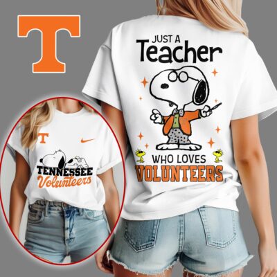 Tennessee Volunteers | Premium NCAA Snoopy Teacher Appreciation Women Shirt