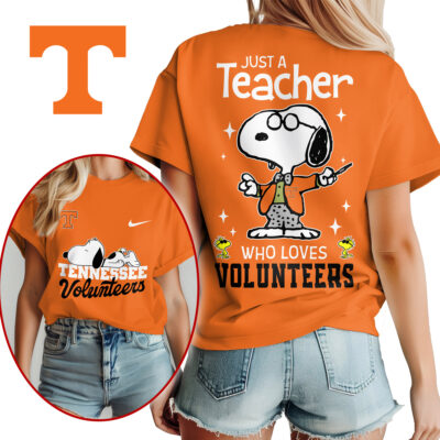 Tennessee Volunteers | Premium NCAA Snoopy Teacher Appreciation Women Shirt