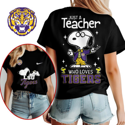 LSU Tigers | Premium NCAA Snoopy Teacher Appreciation Women Shirt