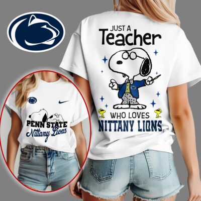 Penn State Nittany Lions | Premium NCAA Snoopy Teacher Appreciation Women Shirt