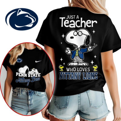 Penn State Nittany Lions | Premium NCAA Snoopy Teacher Appreciation Women Shirt