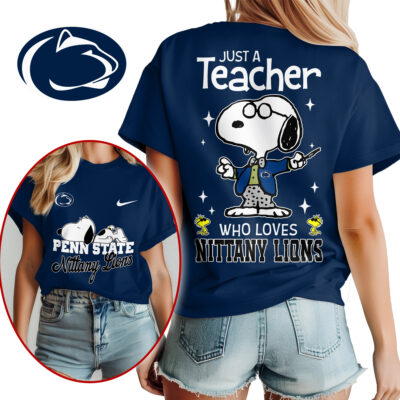 Penn State Nittany Lions | Premium NCAA Snoopy Teacher Appreciation Women Shirt