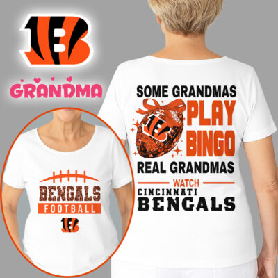 Cincinnati Bengals | Premium NFL Grandmas Fan 3D Shirt