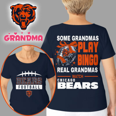 Chicago Bears | Premium NFL Grandmas Fan 3D Shirt