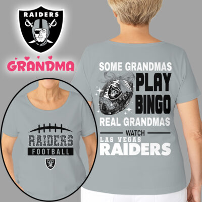 Las Vegas Raiders | Premium NFL Grandmas Fan 3D Shirt