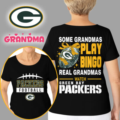 Green Bay Packers | Premium NFL Grandmas Fan 3D Shirt