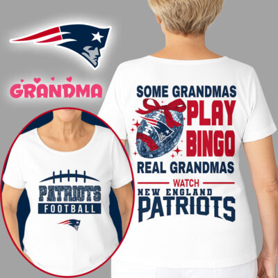 New England Patriots | Premium NFL Grandmas Fan 3D Shirt