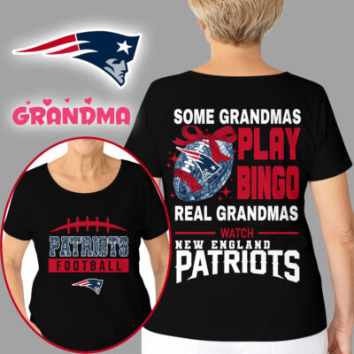 New England Patriots | Premium NFL Grandmas Fan 3D Shirt
