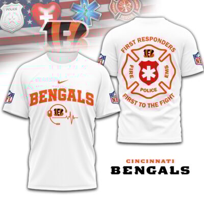 Cincinnati Bengals | Premium NFL First To The Fight T-Shirt