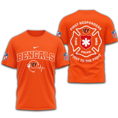 Cincinnati Bengals | Premium NFL First To The Fight T-Shirt