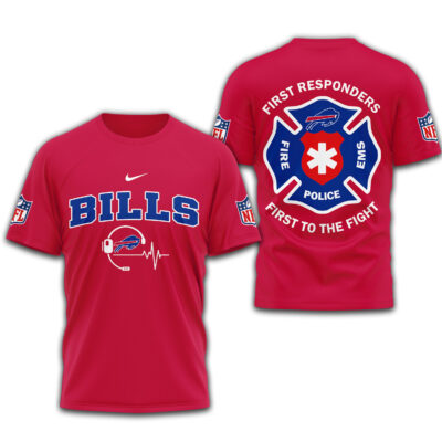 Buffalo Bills | Premium NFL First To The Fight T-Shirt