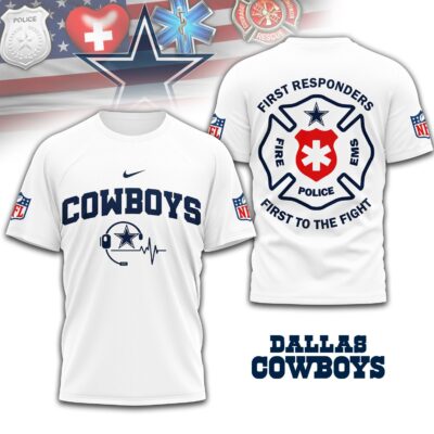 Dallas Cowboys | Premium NFL First To The Fight T-Shirt