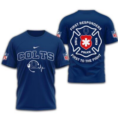 Indianapolis Colts | Premium NFL First To The Fight T-Shirt