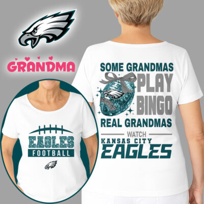 Philadelphia Eagles | Premium NFL Grandmas Fan 3D Shirt