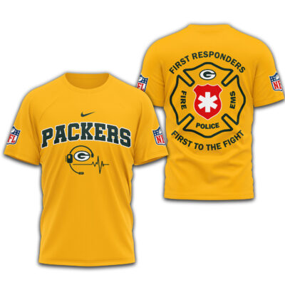 Green Bay Packers | Premium NFL First To The Fight T-Shirt