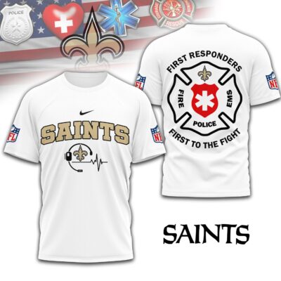New Orleans Saints | Premium NFL First To The Fight T-Shirt