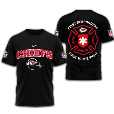 Kansas City Chiefs | Premium NFL First To The Fight T-Shirt