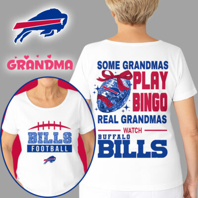 Buffalo Bills | Premium NFL Grandmas Fan 3D Shirt
