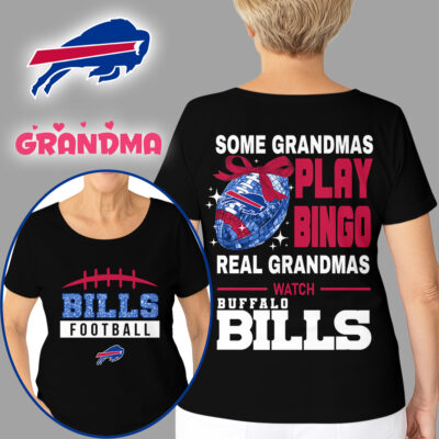 Buffalo Bills | Premium NFL Grandmas Fan 3D Shirt