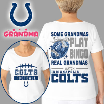 Indianapolis Colts | Premium NFL Grandmas Fan 3D Shirt
