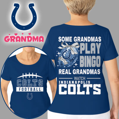 Indianapolis Colts | Premium NFL Grandmas Fan 3D Shirt
