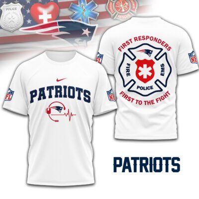 New England Patriots | Premium NFL First To The Fight T-Shirt