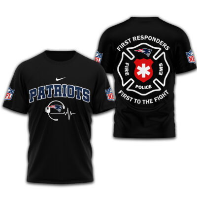 New England Patriots | Premium NFL First To The Fight T-Shirt