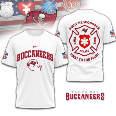 Tampa Bay Buccaneers | Premium NFL First To The Fight T-Shirt