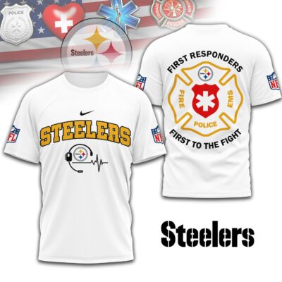 Pittsburgh Steelers | Premium NFL First To The Fight T-Shirt