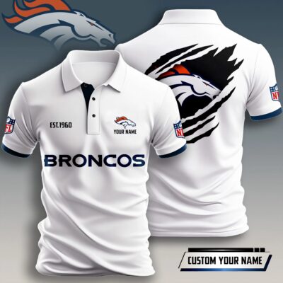 Denver Broncos | Premium NFL Polo Shirt - XL