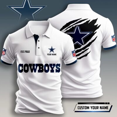 Dallas Cowboys | Premium NFL Polo Shirt - 5XL