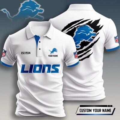 Detroit Lions | Premium NFL Polo Shirt - S