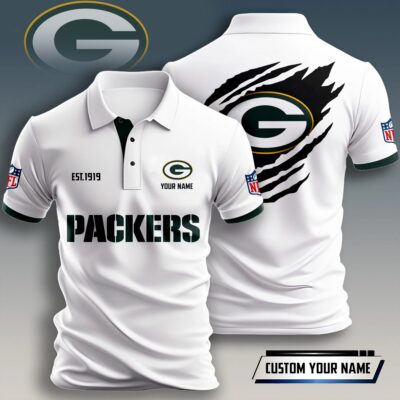 Green Bay Packers | Premium NFL Polo Shirt - 3XL