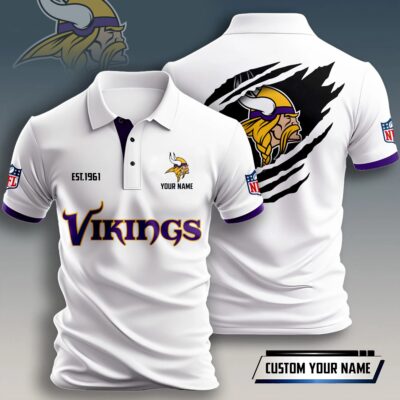 Minnesota Vikings | Premium NFL Polo Shirt
