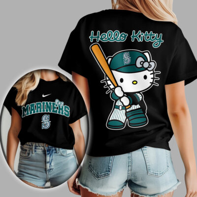 Seattle Mariners | Premium MLB Hello Kitty 3D Shirt