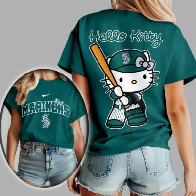 Seattle Mariners | Premium MLB Hello Kitty 3D Shirt